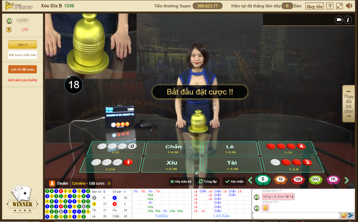Đĩa xóc đĩa bịp là gì? Trò chơi poker chi tiết nhất trong Sòng bạc Người chiến thắng (Hình 8)