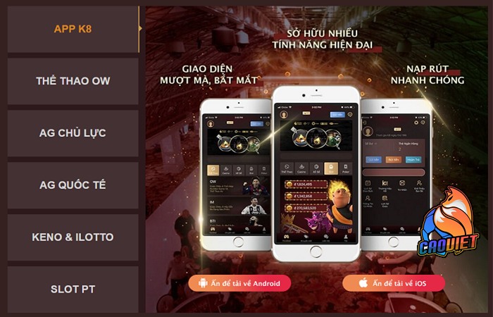 k8 di động