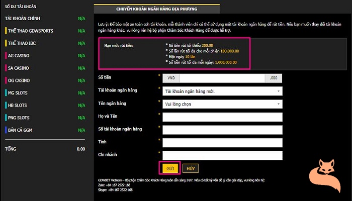 GDWBet vn