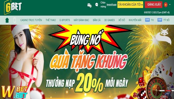 Đánh giá của nhà cái 6Bet.