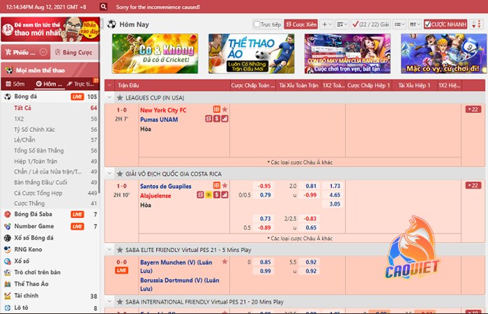 liên kết đến 12bet