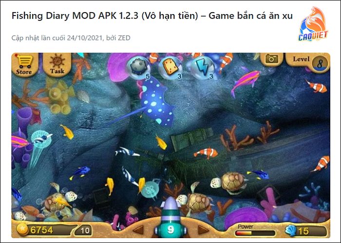 Tải hack bắn cá đổi thưởng
