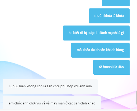 Hỗ trợ Trò chuyện với Fun88
