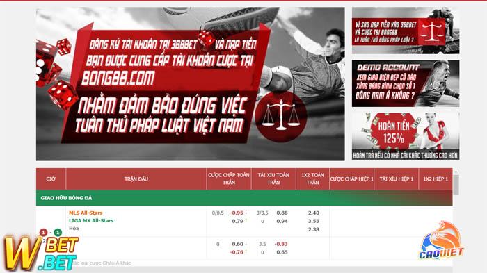 Link vào nhà cái 388Bet