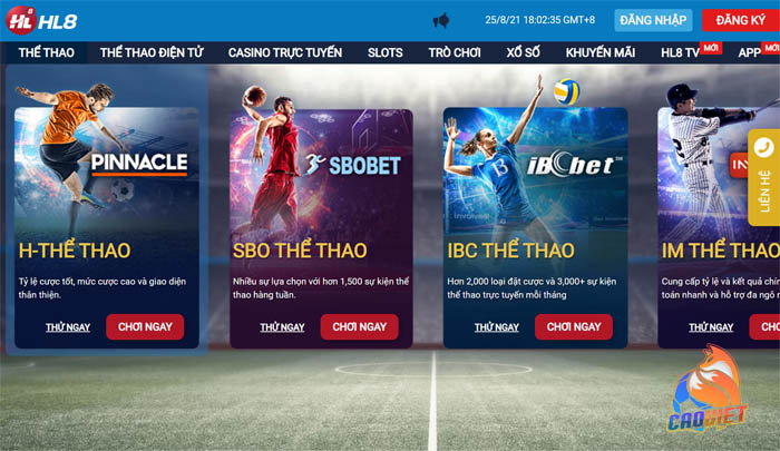 sòng bạc trực tuyến hl8