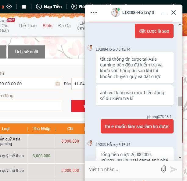 [Mới nhất] Cập nhật tem Lixi88 lừa đảo người chơi lấy 50