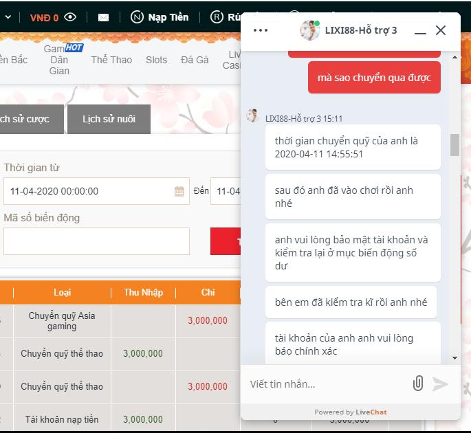[Mới nhất] Cập nhật người chơi ăn gian con dấu Lixi88 56