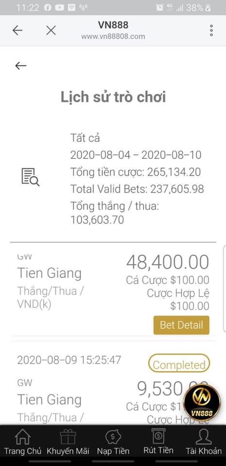 VN88 lừa đảo ngang nhiên khóa tài khoản khách hàng67