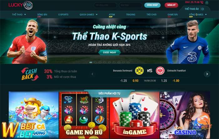 Link vào nhà cái Lucky88