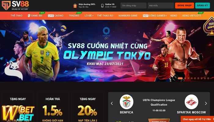 Link vào nhà cái Sv88