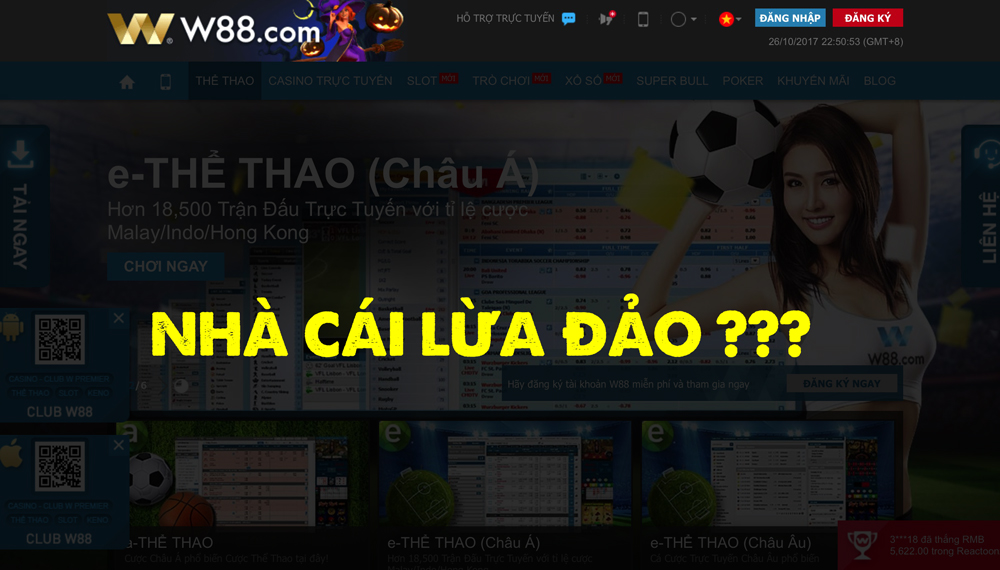 Phải chăng W88 lường đảo hay không ?