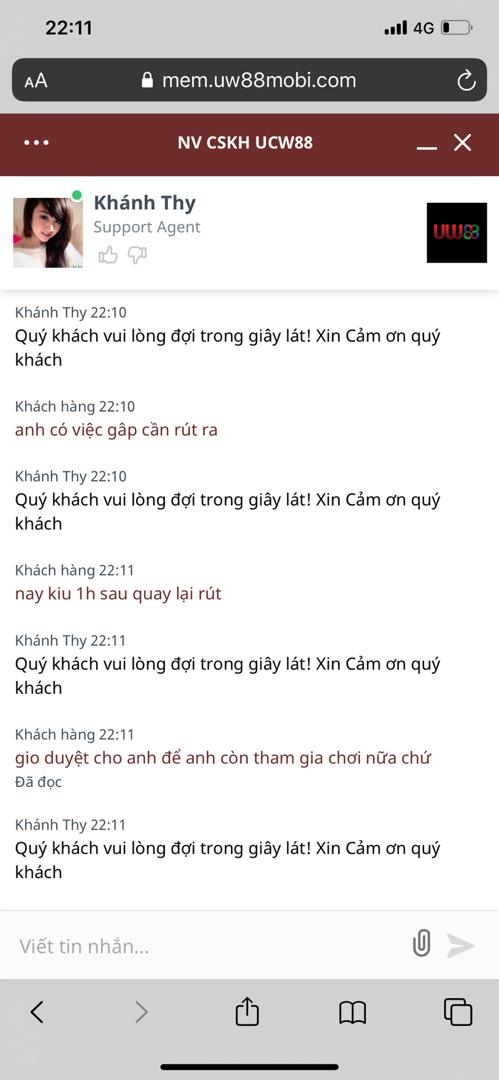Chứng minh Nhà cái UCW88 là Lừa đảo