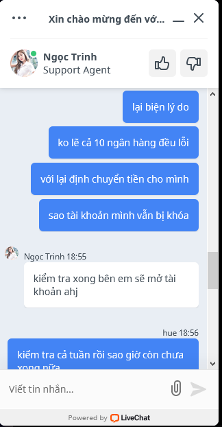 Nhà cái scr99vn.com lừa đảo kiểm tra cả ngày