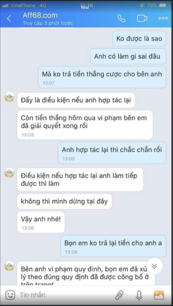 Vén bức màn AFF68, lừa đảo hàng trăm triệu rupiah41
