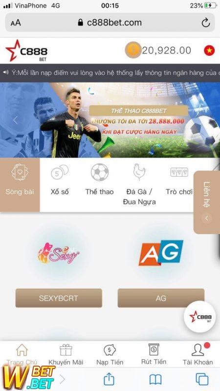 phốt C888Bet Lừa đảo
