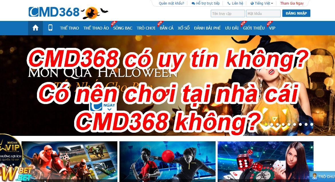 Phốt Nhà Cái CMD368 Lừa đảo
