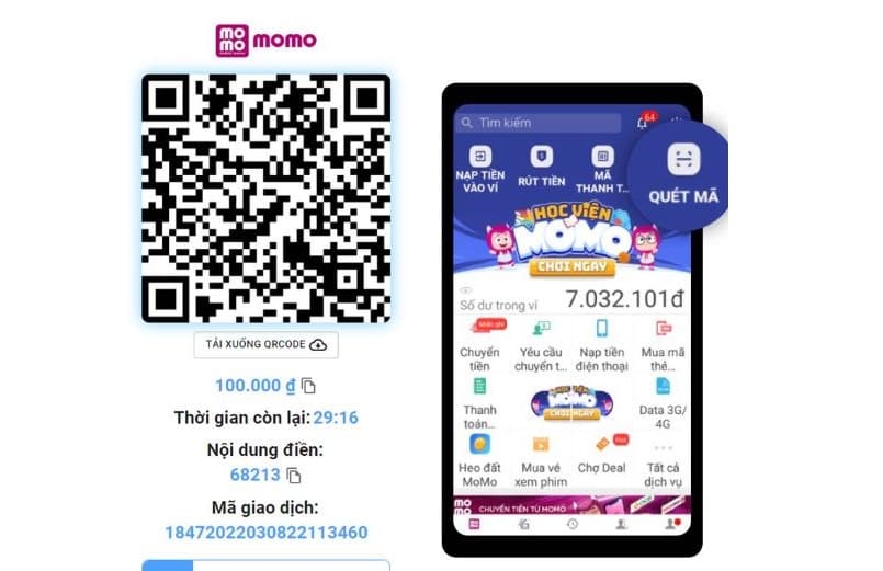 Quét mã QR