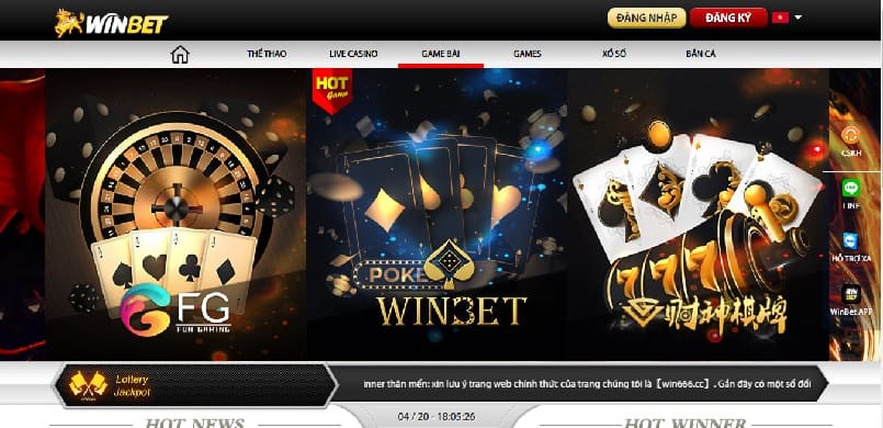 Winbet66 Vip đỉnh cao của cá cược