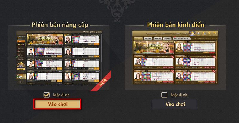 Các bước chơi baccarat trên K8