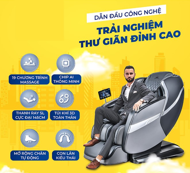 ghế massage tưởng tượng x1