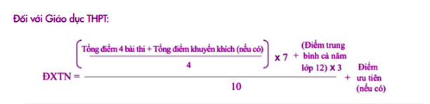 Thông tin về cách tính điểm đại học mới nhất 9 Cách tính điểm thi đại học