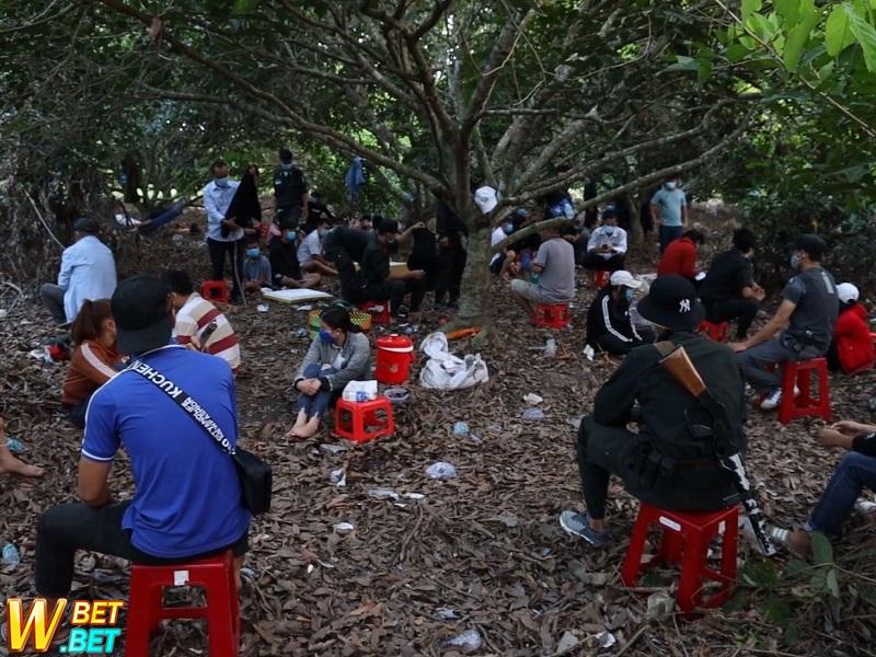 Phá sòng bạc khủng rừng cao su