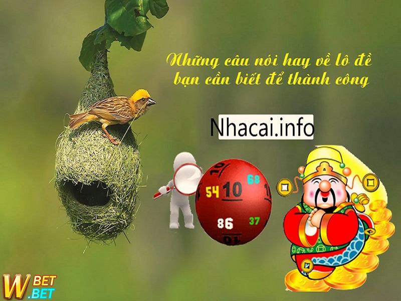câu nói hay về xổ số
