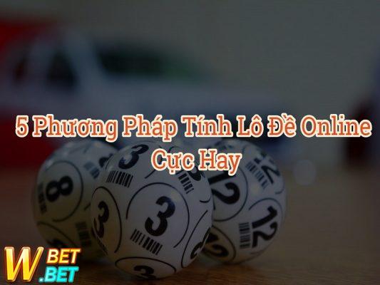 cách tính lô đề