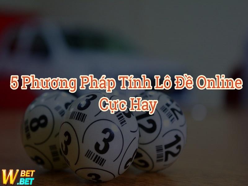 cách tính lô đề