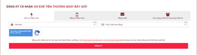 đăng ký oppabet trong một cú nhấp chuột