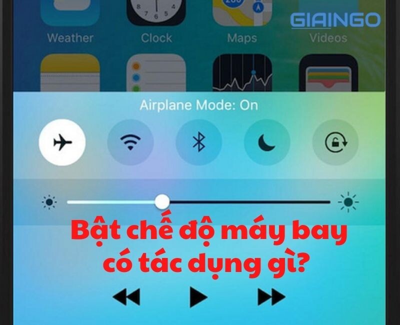 Bật chế độ trên máy bay có ích gì?