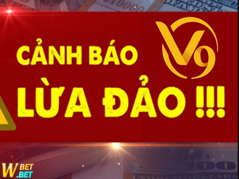 V9bet lừa đảo