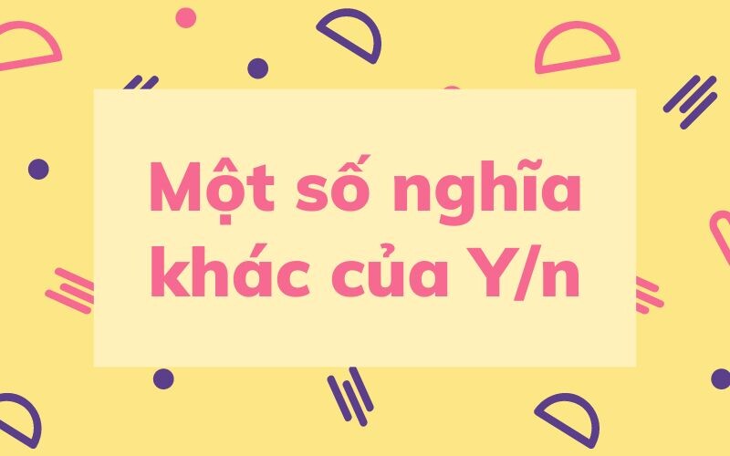 Một số nghĩa khác của t / n