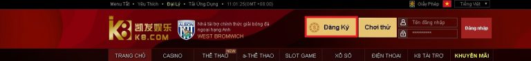 Hướng dẫn đăng ký tài khoản K8