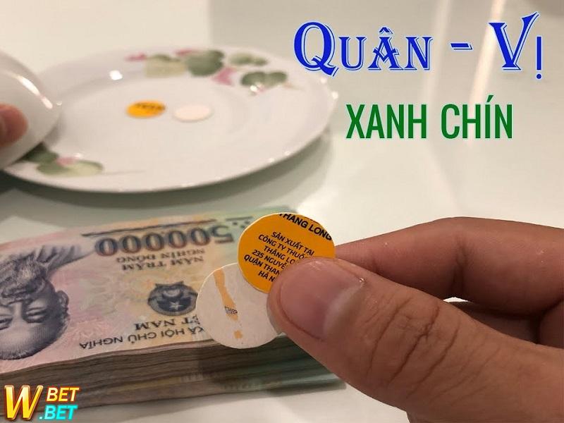 Cách đánh xóc đĩa xanh chín