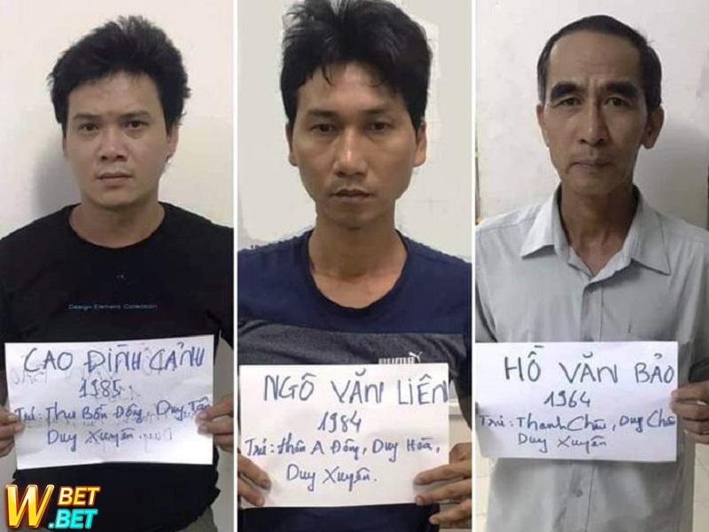 đối tượng bị bắt