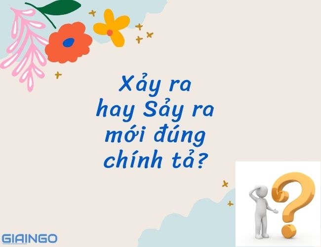 Nó xảy ra hay nó đang xảy ra?