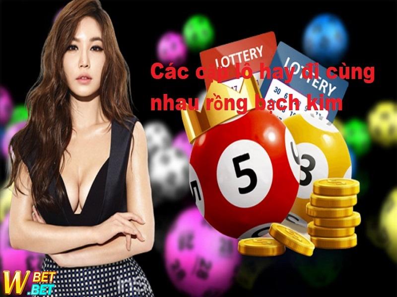 cặp lô song thủ rồng bạch kim