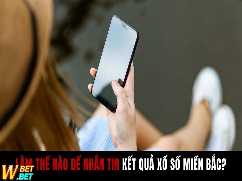 tin nhắn về kết quả xổ số