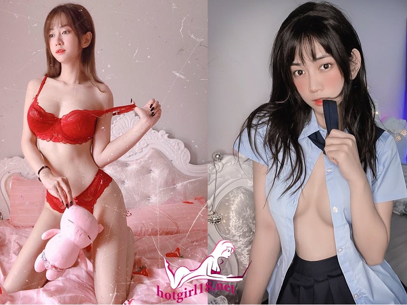 Lê Bổng có gương mặt xinh xắn sexy