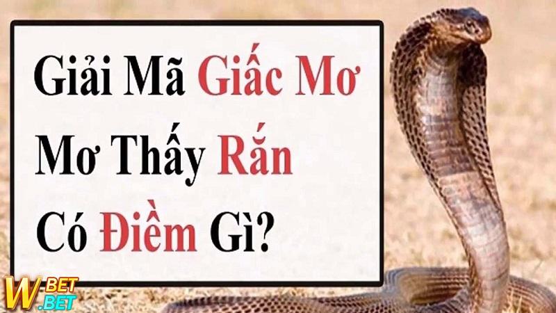 Nằm mơ thấy rắn