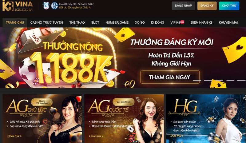Nhà cái K8 có uy tín không?