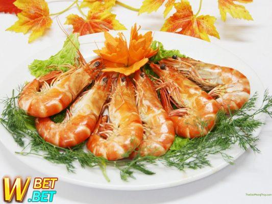 giấc mơ ăn tôm