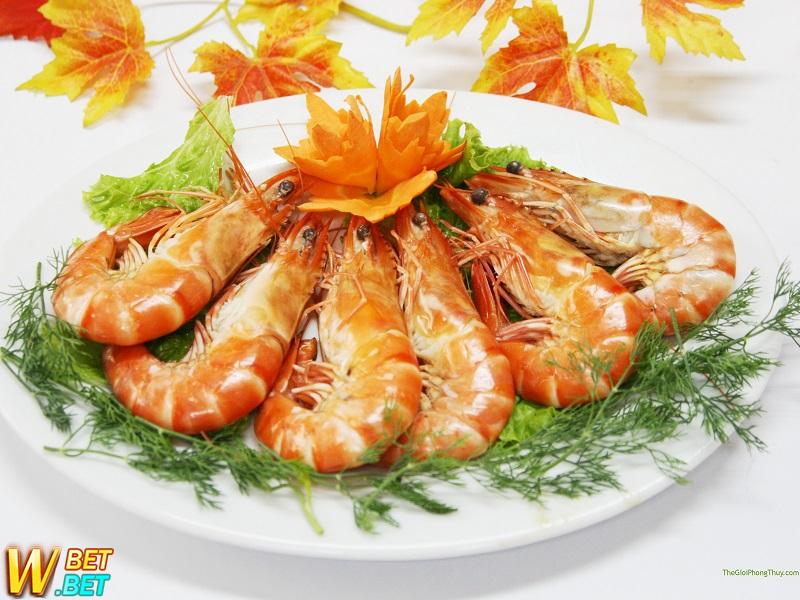 giấc mơ ăn tôm