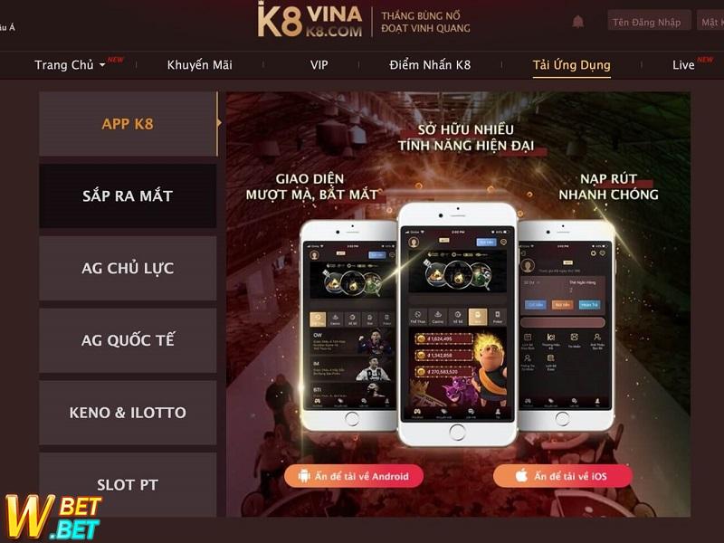 tải app k8