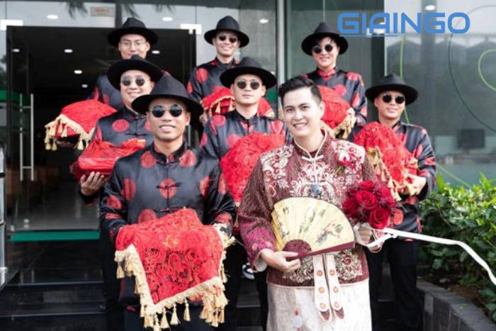 chú rể hoa khôi Karen Nguyễn