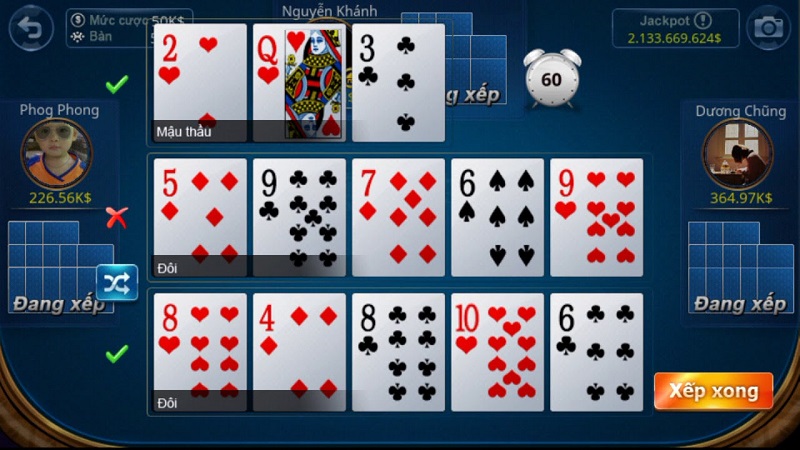 Hướng dẫn chi tiết nhất về game bài mậu binh