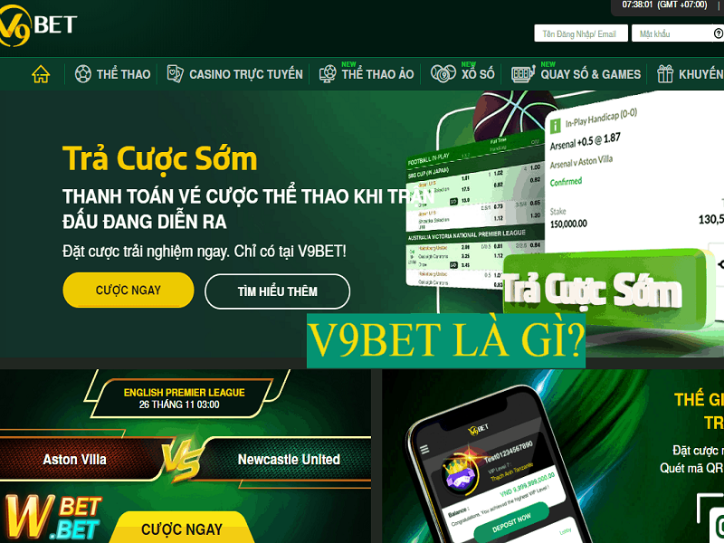 V9bet có uy tín