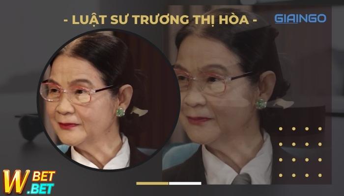 Luật sư Trương Thị Hòa