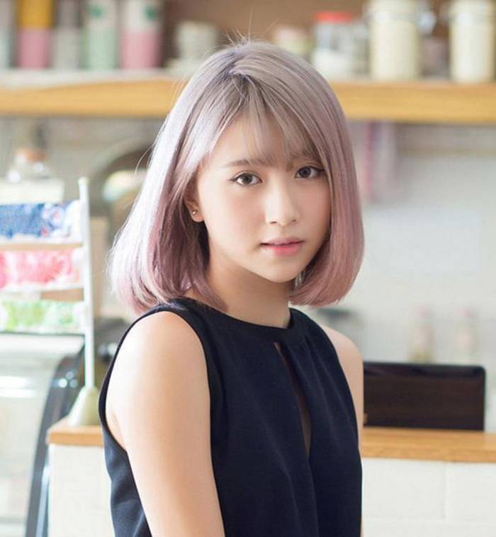tóc uốn chữ C